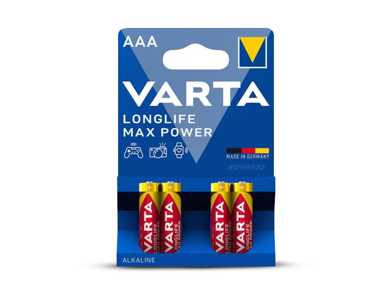 VARTA Elem AAA 4db Longlife Max Power LR03